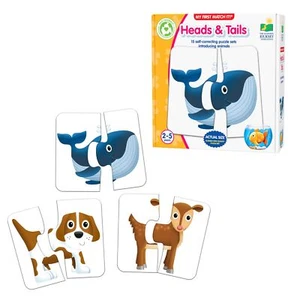 Animal World Matching Puzzles for Kids 15 Colorful Self-Correcting Cards - Picture 1 of 6