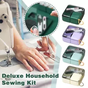 Household Sewing Kit, Portable Sewing Supplies with Scissors Needle Thread Ki✨y∵ - Picture 1 of 28