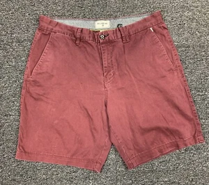 Billabong Bermuda Shorts Mens 34 Burgundy Zio Stretch - Picture 1 of 10