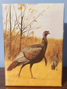 Vintage 1970er Avon Wild Turkey 6oz Deep Woods After Shave - Neu volle Flasche - Bild 1 von 6