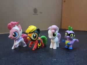 Funko Mystery Minis My Little Pony Power Ponies Figure Lot SWEETIE BELLE, SPIKE! - Picture 1 of 4