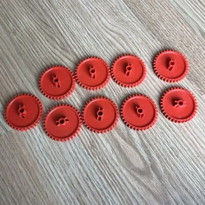 9 K'nex Red Gears Knex Screamin Serpent Roller Coaster Standard Replacement - Picture 1 of 2