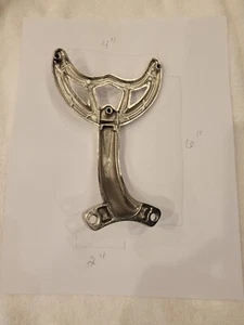 BRACCIO LAMA VENTILATORE DA SOFFITTO NICHOL SPAZZOLATO - Foto 1 di 3