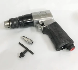 3/8" Reversible Air Drill / Light Weight Composite Chuck Pneumatic Tool  - Picture 1 of 1