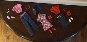 Barbie Fashion Avenue Authentic Jeans 1997 - Lot of 3 Outfits Asst. 19179 - Picture 1 of 24