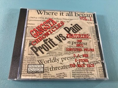 Various – Gangsta Chronicles Vol. 1 - Musik CD Compilation - Bild 1 von 3