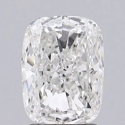 2 CT Cushion Cut Lab Created Diamond For Engagement Ring - Image 1 of 2