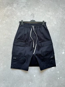 RICK OWENS CARGO PODS SHORTS LIDO SS24 - Picture 1 of 19