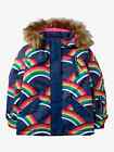 Boden All Weather Waterproof Ski Snow Coat Jacket  Rainbow Star Bunny Ages 2-16