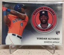 2020 Topps YORDAN ALVAREZ Rookie Commemorative Coin