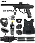 Maddog JT Stealth Semi-Automatic Protective CO2 Paintball Gun Starter Package