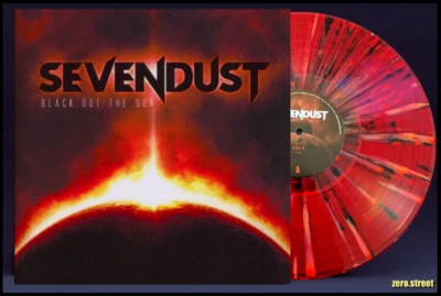 SEVENDUST Black Out The Sun LP on RED SPLATTER VINYL New SEALED /1000 - Image 1 of 3