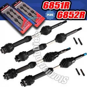Traxxas 6851R & 6852R Front & Rear Driveshafts for Slash Rustler Hoss 4X4 VXL - Picture 1 of 3