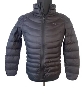 Puffer Jacket Womens Small Black Ultralight Down Sport Lifestyle Packable - Picture 1 of 13