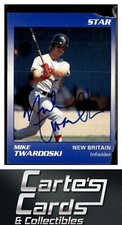 Mike Twardoski 1990  Star New Britain Red Sox #18  TTM/IP Signed Autographed