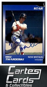 Mike Twardoski 1990  Star New Britain Red Sox #18  TTM/IP Signed Autographed
