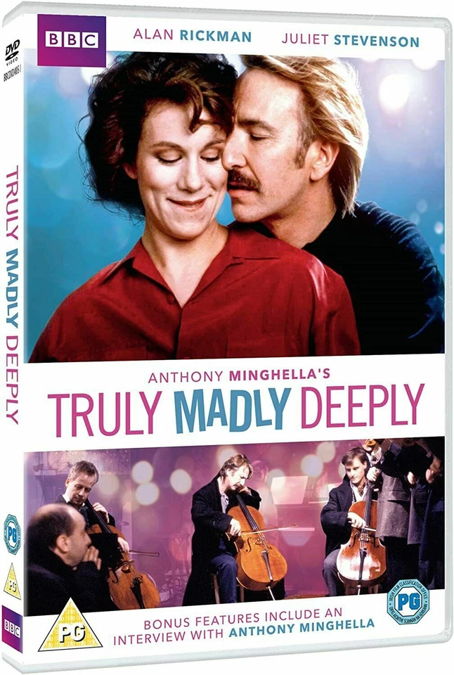 Truly Madly Deeply (Juliet Stevenson, Alan Rickman) New Region 4 DVD IN STOCK - Image 1 of 1