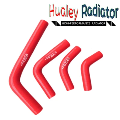 Mangueras de silicona rojas para Honda CRF250R CRF250X 2004-2017 2005 2006 2007 2008 2009 Foto 1 de 4