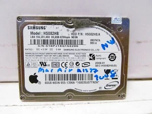 Genuine Samsung 80GB 1.8" HS082HB Hard Drive 4200 RPM IDE AS IS NOT WORKING - Afbeelding 1 van 1