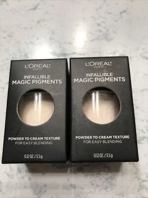 L'Oreal Infallible Magic Eye Pigments 440 Ivy League 0.12oz Set Of 2 New - Image 1 of 2