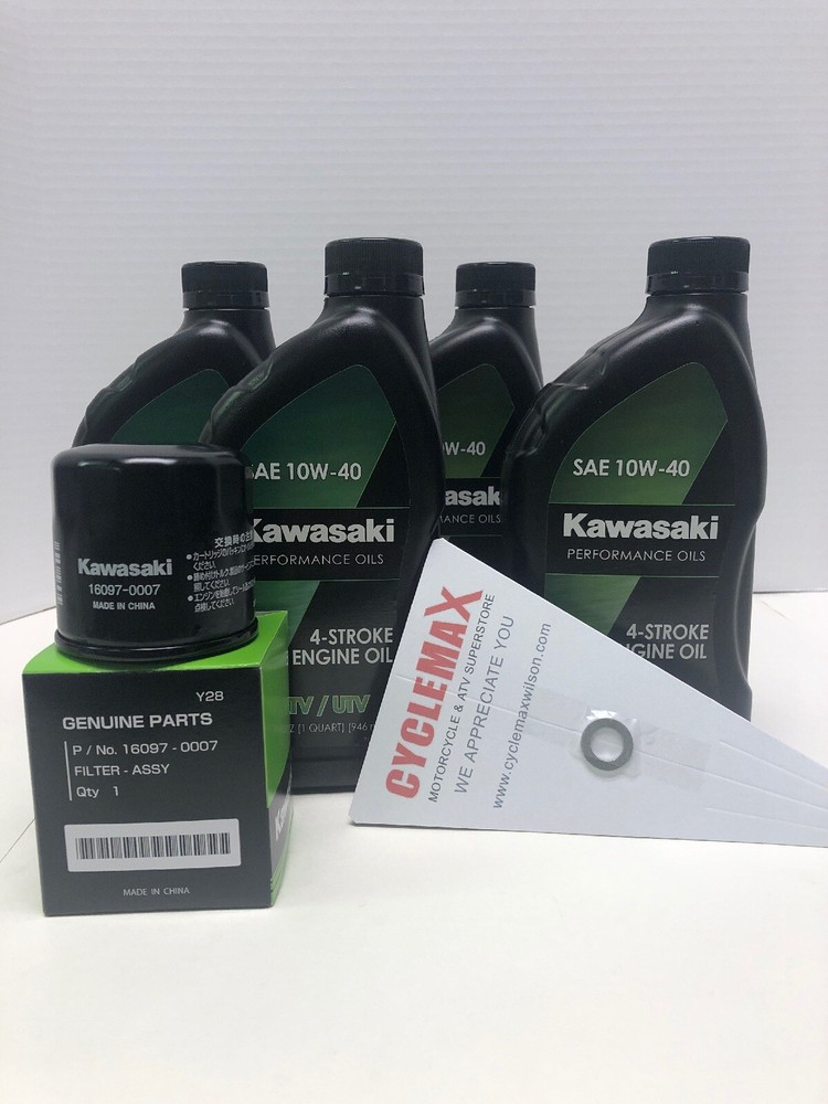 Keep Your Kawasaki Teryx KRX Running Smooth Oil Change Kit