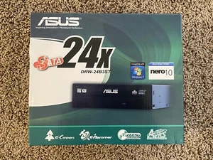 Asus DRW-24B3ST 24X Internal DVD RW Drive - Black DESKTOP NEW - Picture 1 of 4