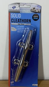 Zenith Solid CleatHorn 155mm, MRN2152, Slimline, S/Steel Grade 316, 2 Pack - Picture 1 of 6