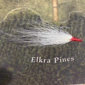 Señuelo de pesca con mosca vintage hecho a mano 4" - Imagen 1 de 2