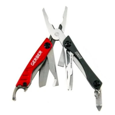 New Gerber Dime Multi-Tool | Plier Scissors Knife | Red - Image 1 of 3