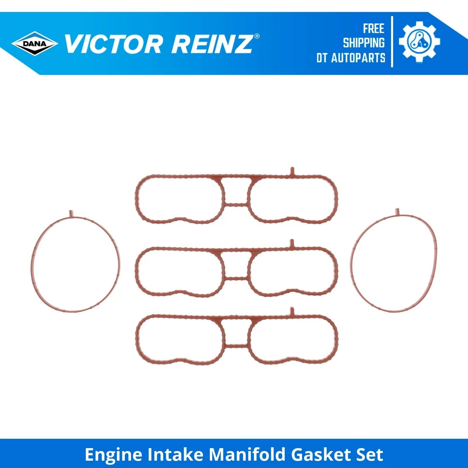 Conjunto de junta coletor de admissão de motor Oldsmobile Bravada 2002-2004 Victor Reinz - Imagem 1 de 1