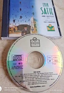 1988 ERIK SATIE ANNE QUEFFELEC PIANO CD ENGLAND UK IMPORT - Bild 1 von 2