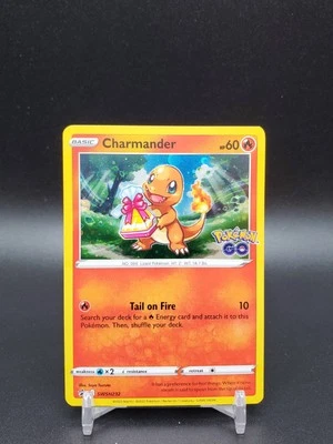 Charmander SWSH232 Pokemon Go Black Star Promo Holo NM Pokemon Card - Image 1 of 2