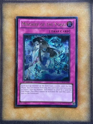 Yugioh Mischief of the Yokai STBL-EN089 Ultimate Rare 1st Ed NM - Image 1 of 2