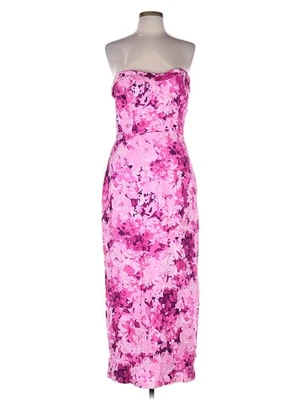 ML Monique Lhuillier женщин розовый коктейльное платье 12 - Изображение 1 из 2