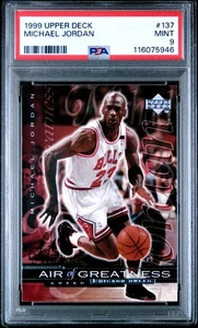 1999 Upper Deck #137 Michael Jordan PSA 9 - Picture 1 of 2