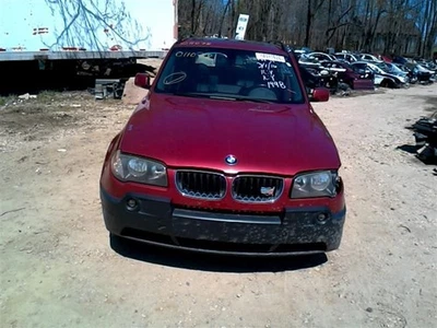 Driver Grille Upper Bumper Mounted Black Center Fins Fits 04-06 BMW X3 23235 Foto 1 de 4
