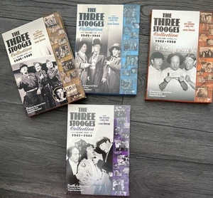 The Three Stooges Collection 1943 to 1954 Vols 4,5,6,7 DVD Set - Imagen 1 de 2