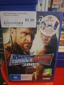 WWE Smackdown Vs Raw 2009  | PlayStation 2 PS2 PAL Game + Manual |  - Picture 1 of 3