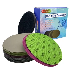 40 PCS Wet Dry Sandpaper Grit (1000 1500 2000 3000) with 1 PCS Professional I... - Picture 1 of 7
