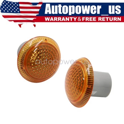 Luces de señal de giro ámbar 2* para guardabarros laterales Ford Transit Connect 2010-2021 Foto 1 de 4
