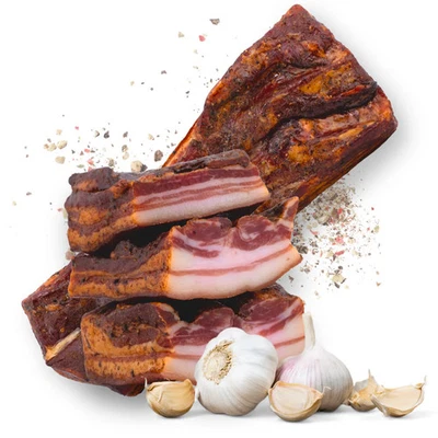 TIROLER BAUERNSTANDL Garlic Bacon with Rind