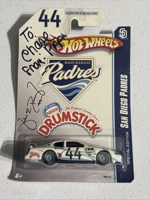 Baqueta Hot Wheels Edición Especial San Diego Padres Jake Peavy '03 Monte Carlo Foto 1 de 4