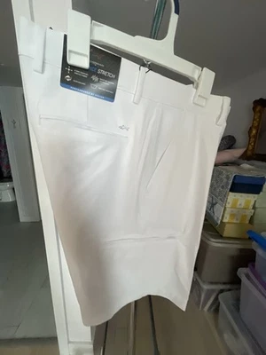 Nuevos pantalones cortos de golf Greg Norman blancos Foto 1 de 4