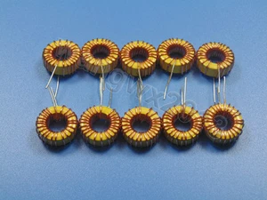 10 piezas 22uH 3A envoltura de alambre de bobina estrangulador inductor toroidal para amplificador crossover hágalo usted mismo - Imagen 1 de 1