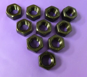 (10) 16mm x 2.0 THREAD PITCH HEX NUTS COARSE - Picture 1 of 3