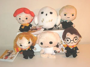 HARRY POTTER PLÜSCH 6 STÜCK, HARRY POTTER, HERMIONE,RON,MALFOY,DOBBY,EULE,T-ARTS - Bild 1 von 5