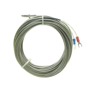 10M Cable K Type Screw Thermocouple Temperature Sensor Probe 6mm Thread 0-600℃ - Picture 1 of 7