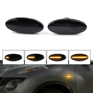 Luz de señal de giro LED marcador lateral dinámico para Nissan qashqai juke x-trail T31 - Imagen 1 de 12