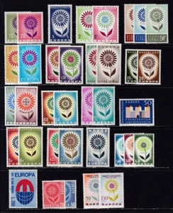 Europa CEPT -  1964 - Año Completo - 36 Sellos - MNH - Imagen 1 de 1