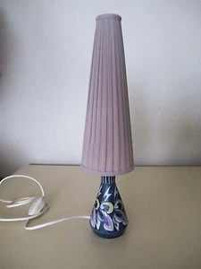 Original 60er J Tischlampe Lampe pottery TILGMAN`S Sweden vintage table lamp - Picture 1 of 12